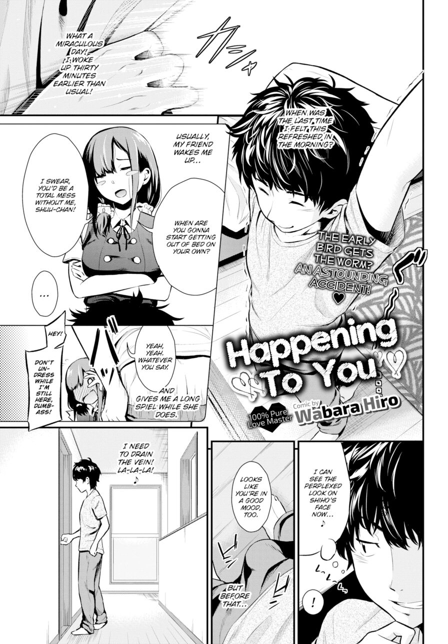 [Wabara Hiro] Happening To You (Comic Bavel 2018-08)